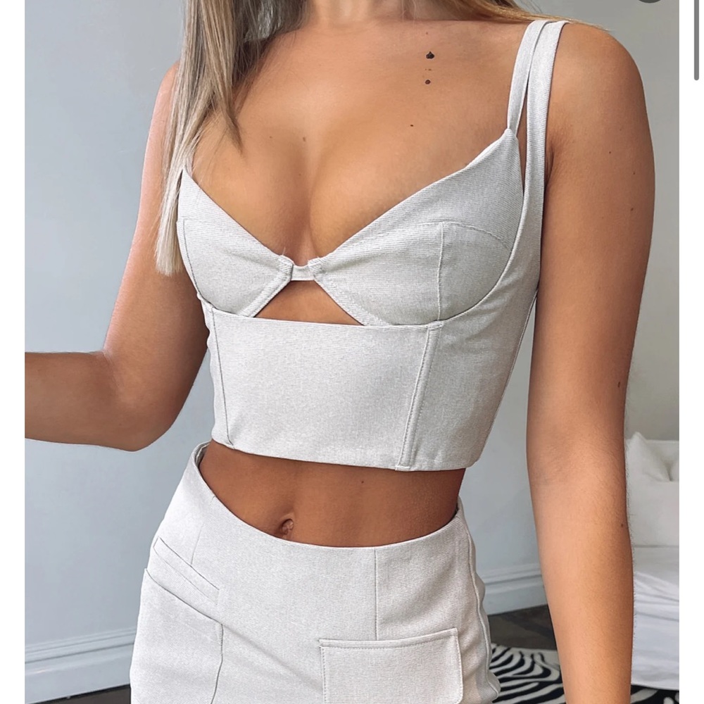 Let’s Go Out Bustier- White Fox Boutique